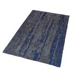 Tapis Impression Fibres synthétiques - Gris / Bleu - 160 x 230 cm