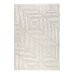 Tapis Irregular Fields (Tissé à la main) Tissu mélangé - Crème / Beige - 160 x 230 cm