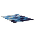 Tapis Isesi Fibre synthétique - Bleu clair / Bleu foncé - 115 x 160 cm