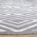 Tapis Kotori Kilim Laine - Gris clair / Blanc - 160 x 230 cm