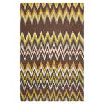 Tapis Lojento Marron / Jaune - 120 x 180 cm