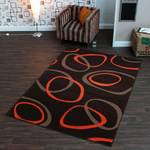 Teppich Loop Braun / Orange - 120 x 170 cm