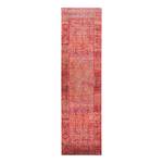 Tapijt Lulu Vintage kunstvezel - fuchsiakleurig - Rood / Caramelkleurig - 62 x 240 cm