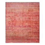 Teppich Lulu Vintage Kunstfaser - Fuchsia - Rot / Karamell - 90 x 150 cm