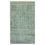 Tapijt Lulu Vintage kunstvezel - fuchsiakleurig - Groen/blauw - 90 x 150 cm