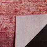 Tapis Lulu Vintage Fibres synthétiques - Fuchsia - Rouge / Caramel - 120 x 180 cm