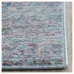 Tapis Lulu Vintage Fibres synthétiques - Fuchsia - Turquoise / Rose - 160 x 230 cm