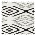 Tapis Lyon Noir / Blanc / Marron clair - 120 x 180 cm