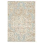 Tapis Marigot Gris pierre / Turquoise - 120 x 170 cm