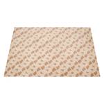 Tapis à poils courts Maskat Coton - Beige