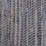 Teppich Meru (Handgewebt) Webstoff- Blau / Gelb