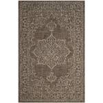 Tapis Mirabelle Fibres synthétiques - Marron / Beige - 200 x 300 cm