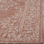 Tapis Mirabelle Fibres synthétiques - Rouge / Blanc - 160 x 230 cm