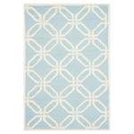 Tapis en laine Mollie Laine - Bleu clair - 120 x 180 cm