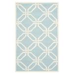 Tapis en laine Mollie Laine - Bleu clair - 90 x 150 cm