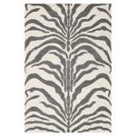 Tapis Nahlava Laine - Crème / Gris - 160 x 230 cm