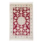 Tapis Naïn Scherkat  Rouge cardinal Rouge cardinal Pure laine vierge 120 cm x 200