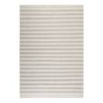 Teppich Noble Stripes (handgewebt) Mischgewebe - Creme / Beige - 160 x 230 cm