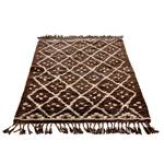 Tapis Nomadic Design Laine / Marron - 140 cm x 200 cm