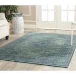 Tapis Olivia Turquoise style vintage - 122 x 171 cm - 120 x 170 cm