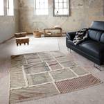 Teppich Patches Baumwolle - Beige - 140 x 200 cm