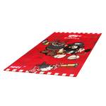 Tapijt Pirates -rood Rood - Textiel - 120 x 1.5 x 180 cm