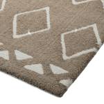 Tapis Play I Tissu - Camel / Blanc cassé