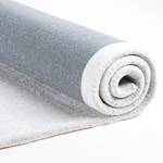 Teppich Powder Uni (handgetuftet) Kunstfaser - Kies - 160 x 230 cm