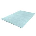 Tapis Powder Uni (tufté à la main) Fibres synthétiques - Bleu layette - 140 x 200 cm