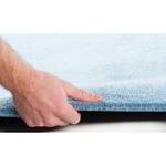 Teppich Powder Uni (handgetuftet) Kunstfaser - Himmelblau - 160 x 230 cm