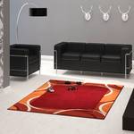 Tapis Prime Pile Circular Rouge - 190 x 280 cm