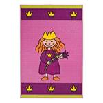 Kinderteppich Prinzessin Pink - Textil - 80 x 120 cm