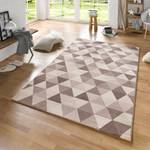 Tapis Prisma Fibres synthétiques - Marron - 80 x 150 cm