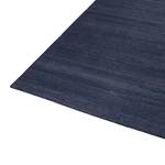 Teppich Rainbow Kelim handgewebt Baumwollstoff - Marineblau - 80 x 150 cm