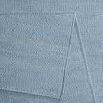 Tapis Rainbow Kelim Coton - Bleu clair mat - 80 x 150 cm