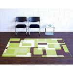 Tapis Retro Vert / Marron - 120 x 170 cm