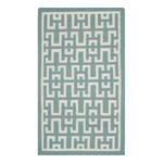 Tapis Safi Turquoise / Beige - 90 x 150 cm