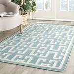 Tapis Safi Turquoise / Beige - 90 x 150 cm