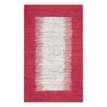 Tapis Saltillo Rouge / Blanc - 160 x 230 cm