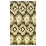 Tapis Sandra Gris foncé / Vert - 122 x 183 cm - 120 x 180 cm