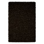 Tapis Sethos Fibre synthétique - Marron foncé - 140 x 200 cm