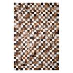 Tapis Siamun I Peau de vache - Marron / Blanc