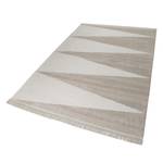 Teppich Smart Triangle (handgewebt) Mischgewebe - Creme / Beige - 160 x 230 cm