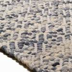 Wollteppich Smooth Comfort Diamond Jute / Baumwollstoff - Beige / Grau - 190 x 290 cm