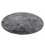 Tapijt Soft Round antracietkleurig - maat: 140x140cm