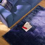 Teppich Soft Square Blau - Maße: 65 x 135 cm