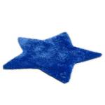 Teppich Soft Star Denim - Maße: 100 x 100 cm