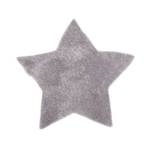 Teppich Soft Star Grau - Maße: 100 x 100 cm