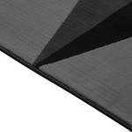 Tapijt Spiky kunstvezel - Donkergrijs/zwart - 160x230cm