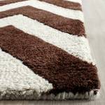 Tapis Stella Marron foncé / Crème - 160 x 230 cm